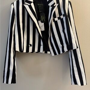 Forever 21 Bold Striped Blazer